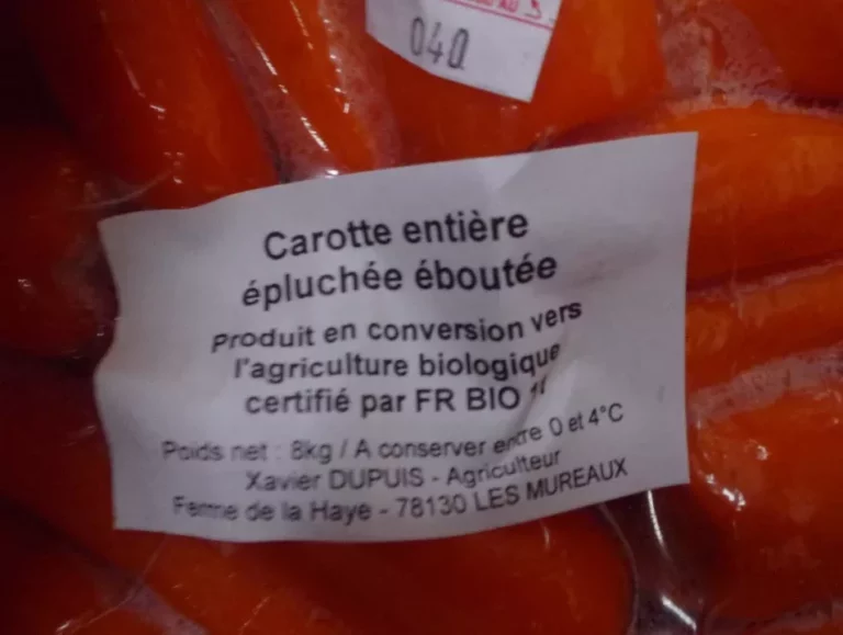 carottes eboutees