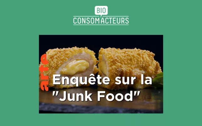 Enquête sur la "JunkFood" par Arte. Un cordon bleu.